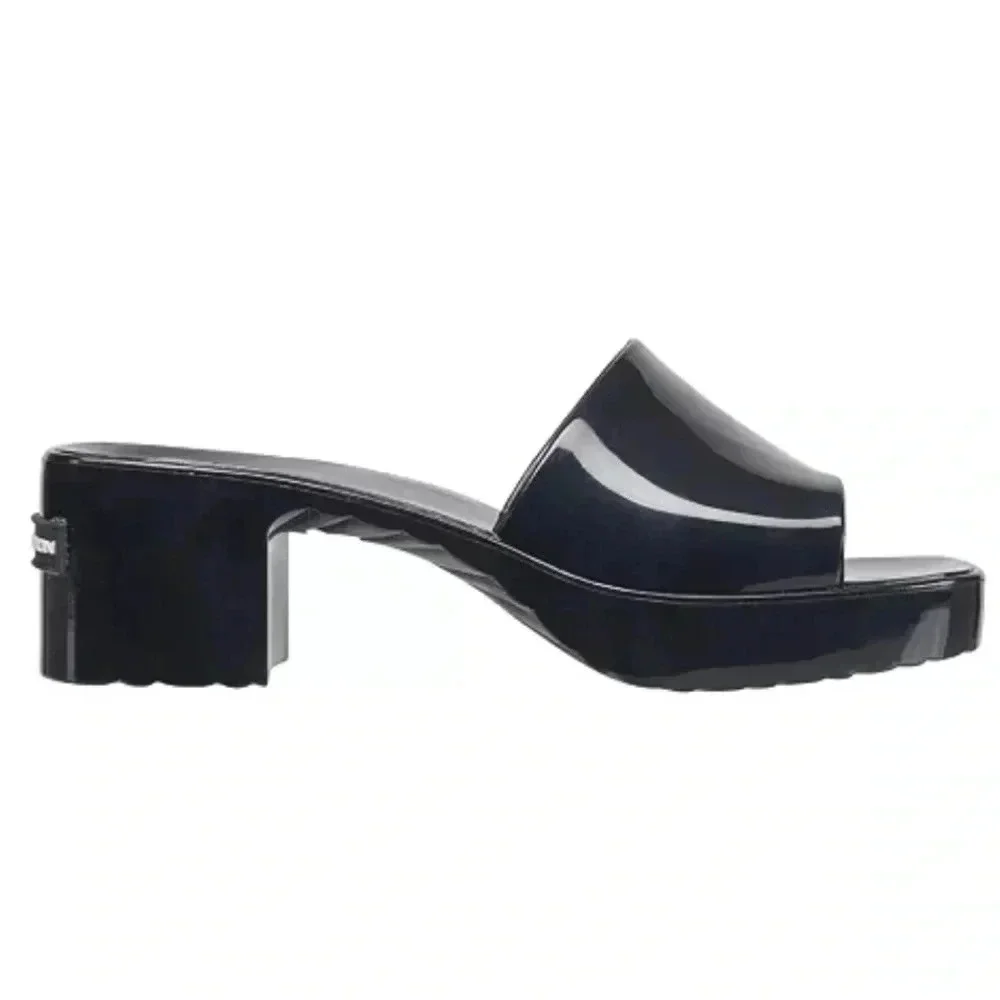French Connection Women Slip On Open Tow Heel Sandal Size 11